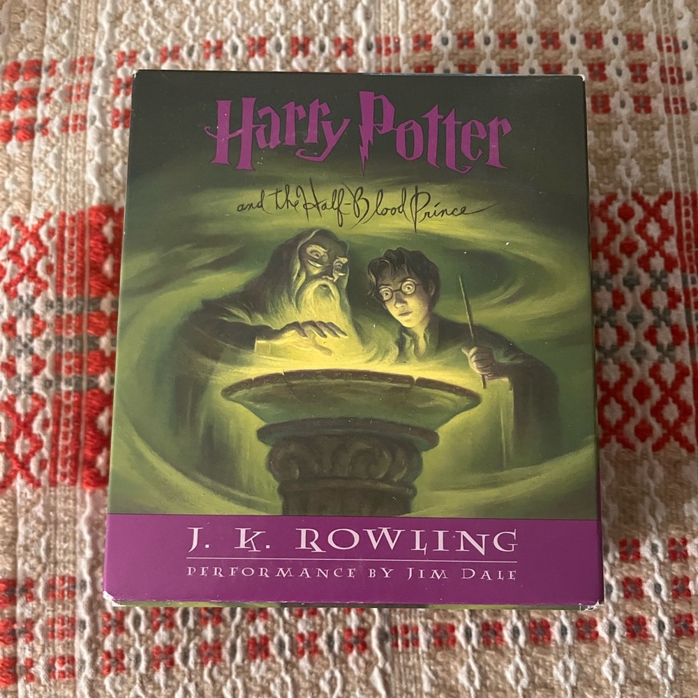 Harry Potter and the Half-Blood Prince audio book cds